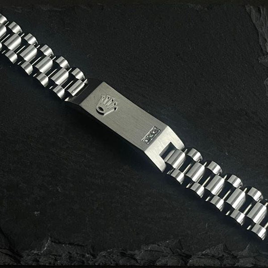 16mm Silver RLX Crown Jubilee Bracelet