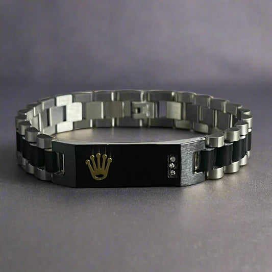 16mm Black RLX Crown Jubilee Bracelet