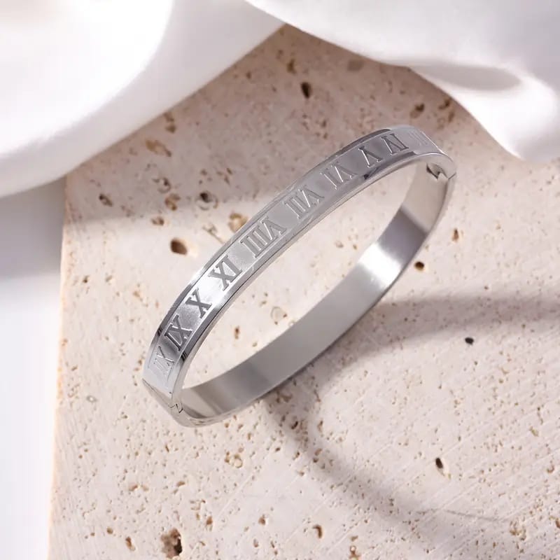Royal Roman Numerals Bracelet For Men