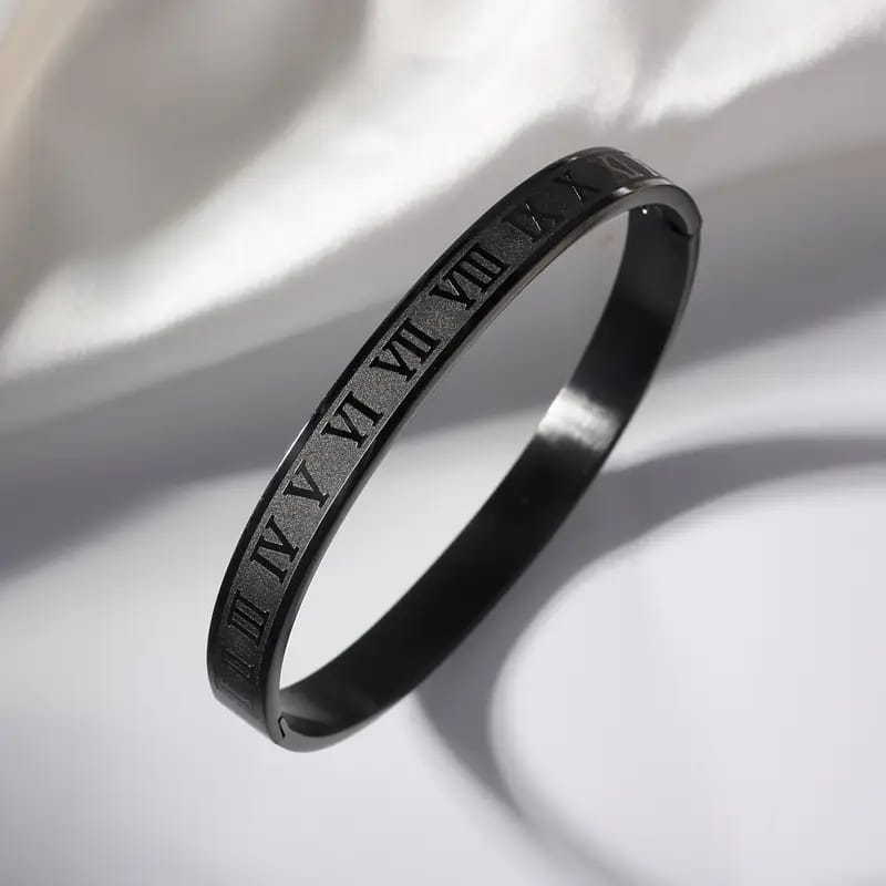 Royal Roman Numerals Bracelet For Men