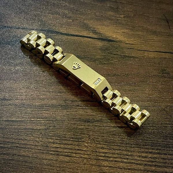 16mm Golden RLX Crown Jubilee Bracelet