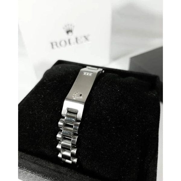 16mm Silver RLX Crown Jubilee Bracelet