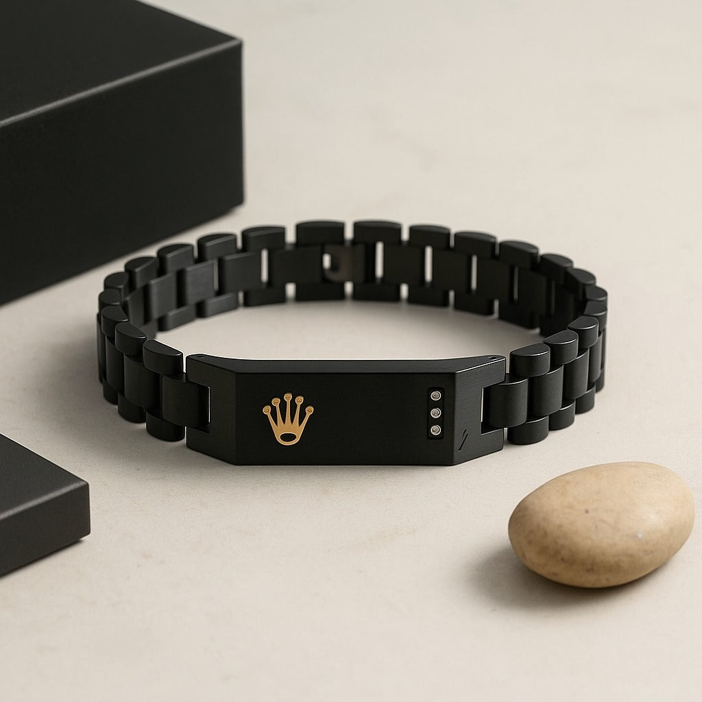 16mm Black RLX Crown Jubilee Bracelet