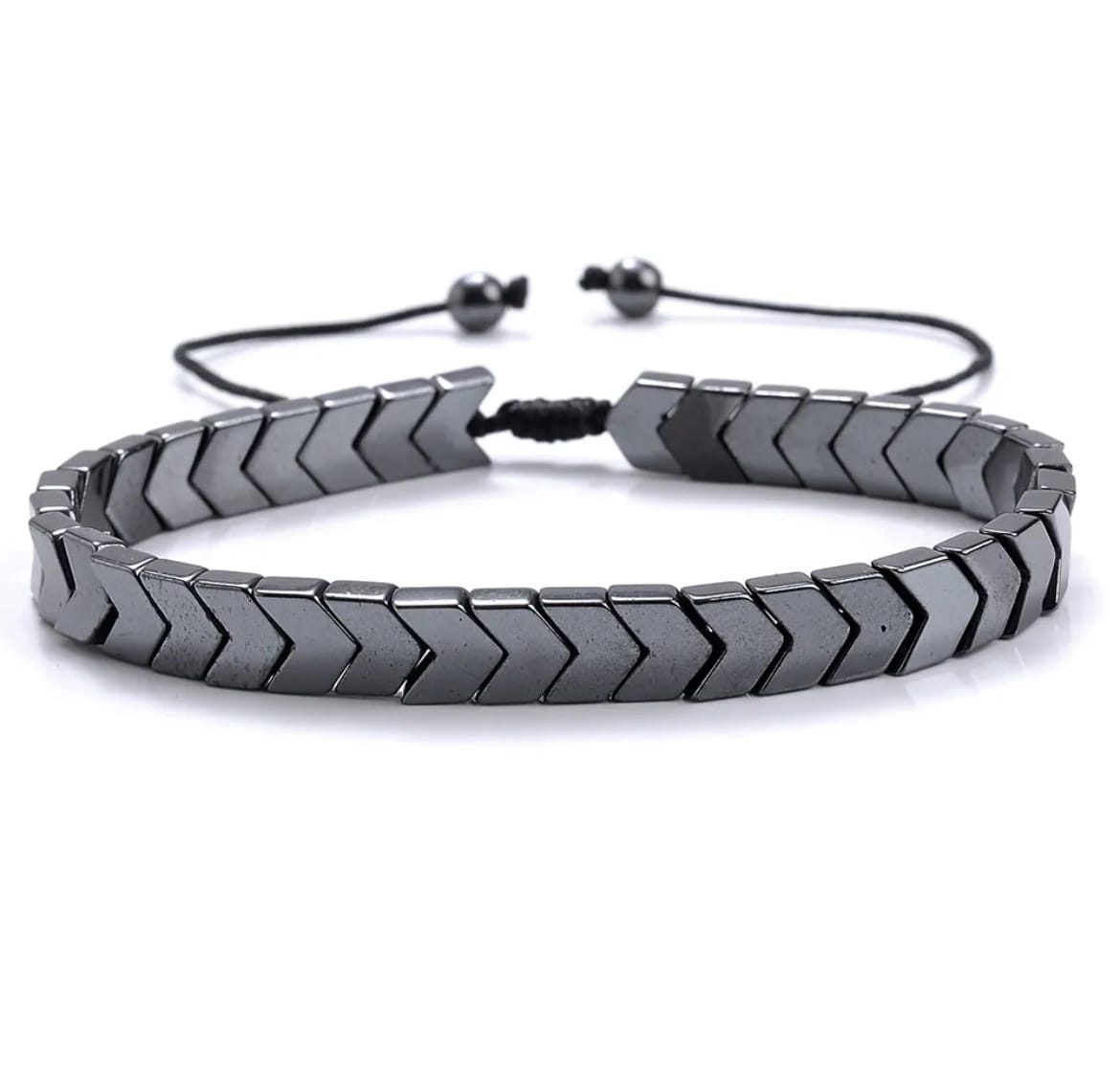 Arrowed stone bracelet