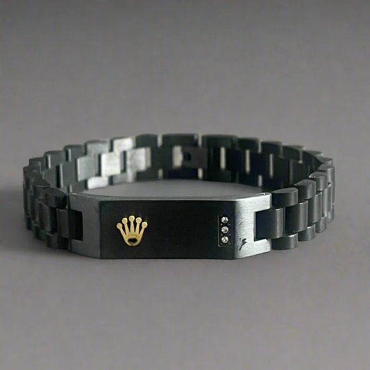 16mm Black RLX Crown Jubilee Bracelet