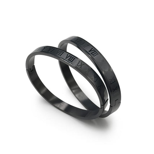 Royal Roman Numerals Bracelet For Men